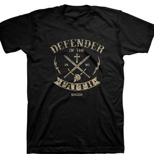Kerusso Defender of the faith tshirt. Unisex